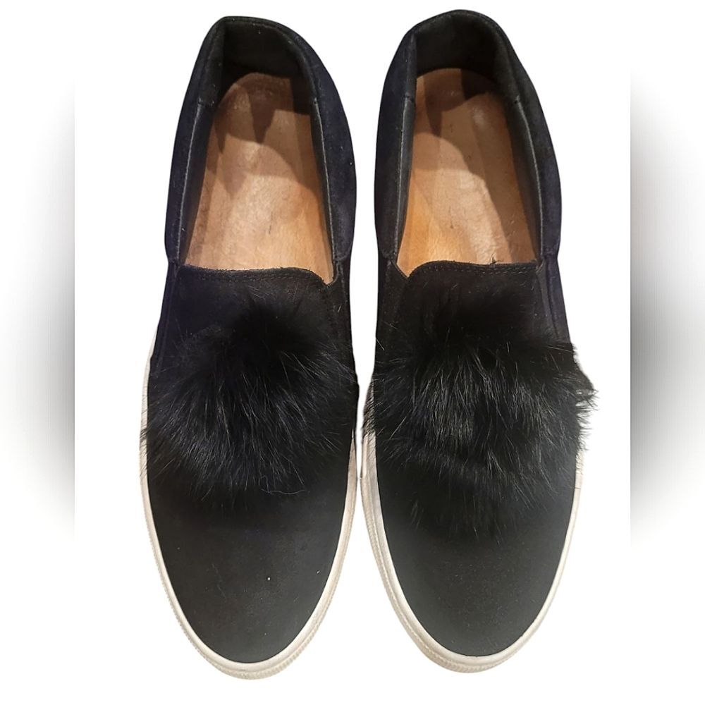 Sesto Meucci Stella Pompom Loafers